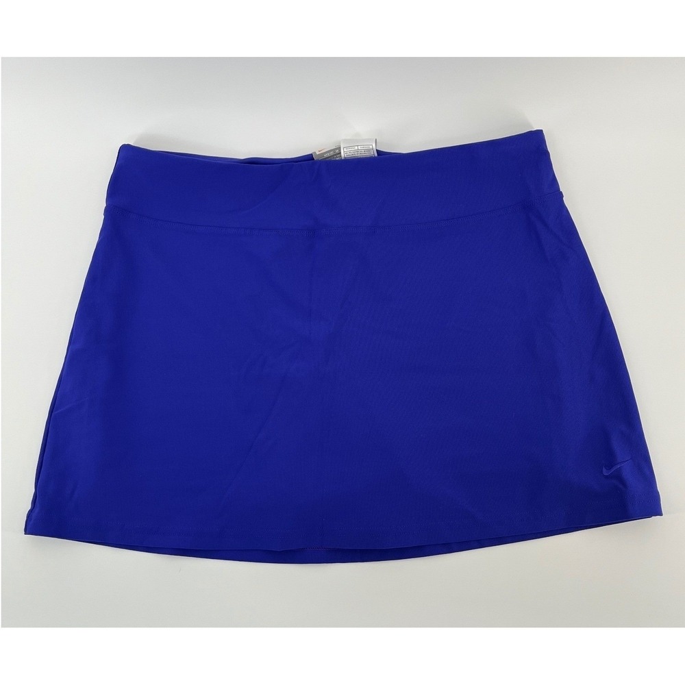 Nike Skort Womens Medium Blue Fit Dry Athletic Tennis Golf Skirt 1070